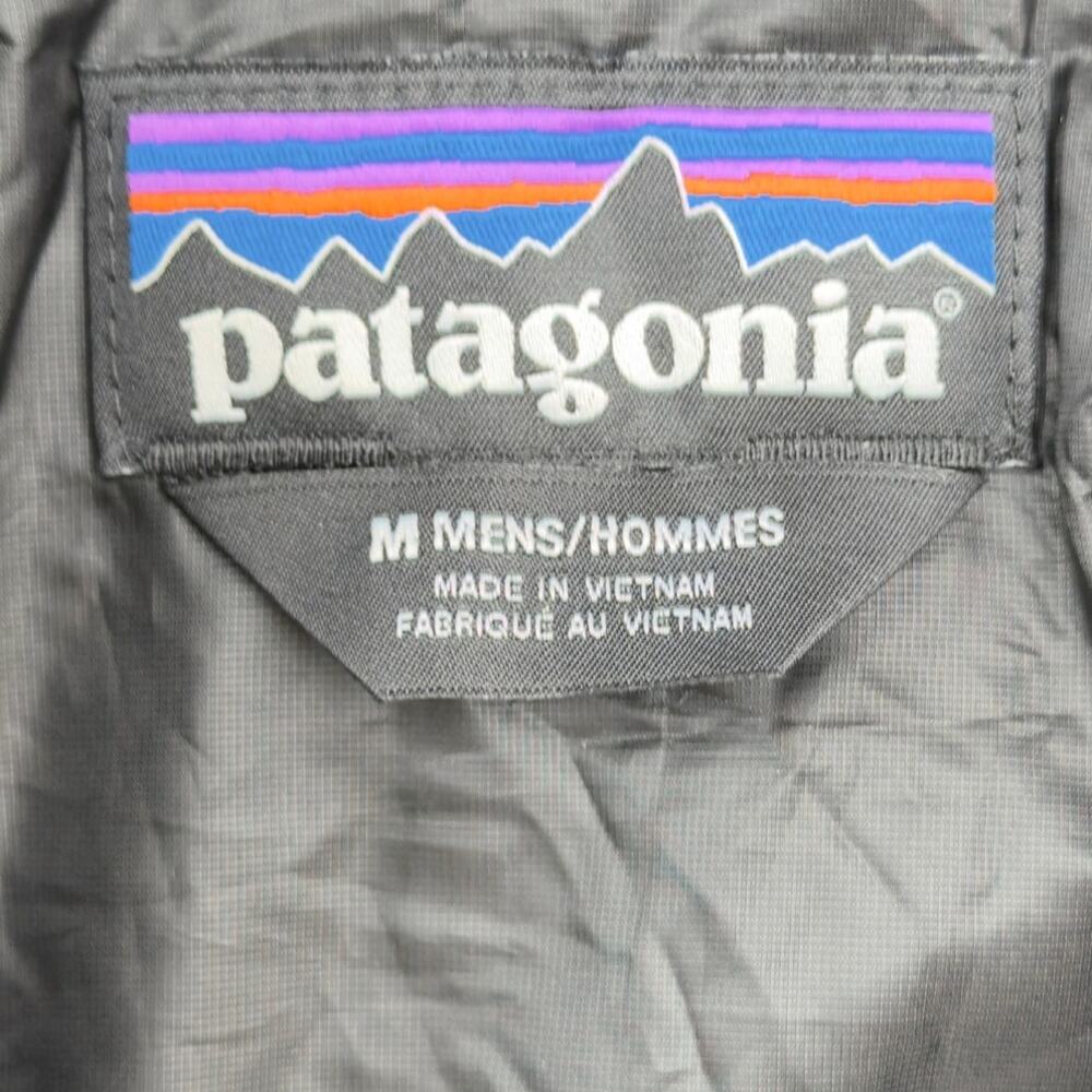Patagonia Jacket Mens Medium Black Nano Puff PrimaLoft Insulated Puffer Gorpcore - Picture 4 of 7